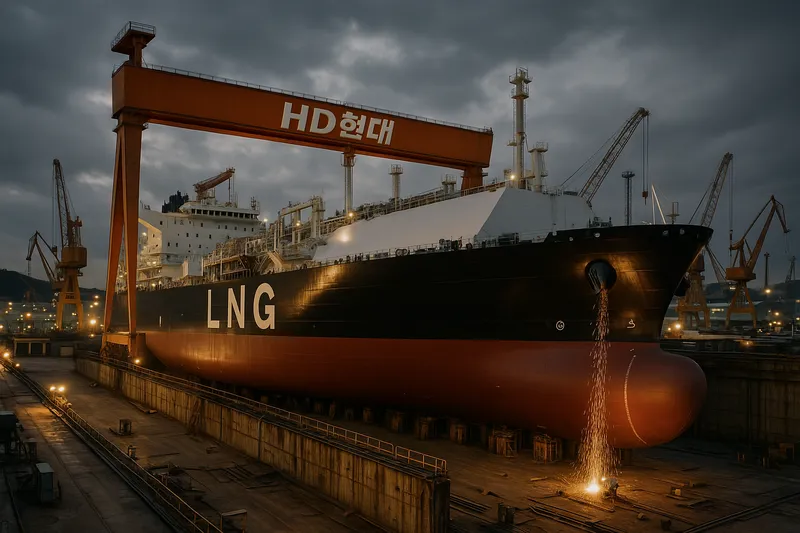 HD한국조선해양(009540) 기업 분석: K-조선 호황, 2026년 LNG선·방산 수주 폭발